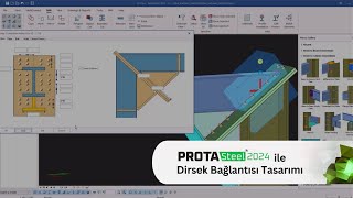 ProtaSteel 2024 ile Dirsek Bağlantısı Tasarımı [upl. by Nna184]