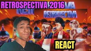 REACT RETROSPECTIVA ANIMADA 2016🎵 Canal Nostalgia [upl. by Aiuqet]