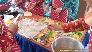 Atasi Stunting Dinas KPP Gelar Lomba Memasak Dapur B2SA di Kecamatan Loceret [upl. by Vinni]