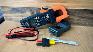 Klein Tools CL800 Digital Clamp Meter Review  Great for the DIYer or the professional [upl. by Lleinnad828]