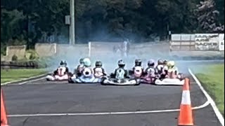 Ka3 karting crash at butterfly farm dash 4 cash [upl. by Braswell]