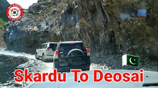 Skardu To Deosai National Park  Adventure Road Drive 2024 Part 1  Pakistan Tour EP09 [upl. by Ixel]