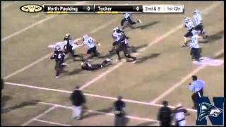 Tucker RB Dominick Sanders 75 yard TD run [upl. by Oiratno]