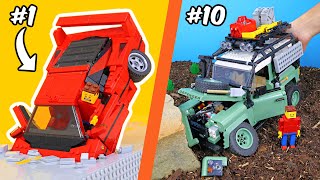 I CRASHED LEGO CARS [upl. by Aronal25]