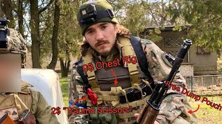 I Wore Airsoft Gear in Ukraine [upl. by Yhpos]