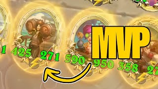 Gunpowder Courier is The Secret MVP of Pirate Builds  Dogdog Hearthstone Battlegrounds [upl. by Zebulen]