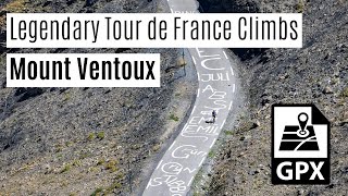 Mount Ventoux  Legendary Tour de France Climb  Cycling [upl. by Annabel353]