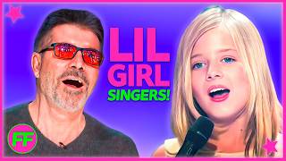 LITTLE GIRL SINGERS With HUGE VOICES On Britains Got Talent 🎤 [upl. by Oiramel]