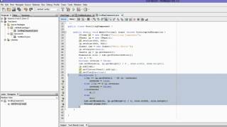 Java Tutorial  Scrolling Text Animation Using JLabel Not Recommended [upl. by Bierman14]