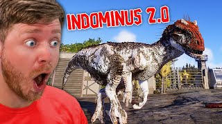 INDOMINUS REX 20 is CRAZY  Jurassic World Evolution 2 [upl. by Lleksah]