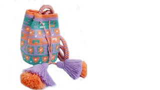 Last part ll tapestry wayuu bag tutorial [upl. by Daniel]