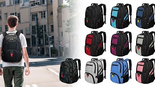 YOREPEK 184 Laptop Large Backpacks Fit Most 18 Inch Laptop with USB Charger PortTSA Friendly [upl. by Imyaj]