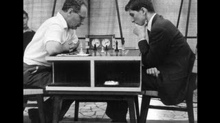 Amazing Chess Game  Mikhail Botvinnik vs Bobby Fischer  Gruenfeld Defence Varna Olympiad 1962 [upl. by Verbenia935]