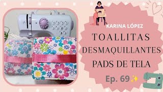 🌟 Toallitas de Tela Desmaquillantes ♻️ Reutilizables Económicas y Fáciles 🤩 minimaquinadecoser [upl. by Ahsenit774]