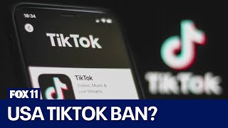 TikTok ban What happens next [upl. by Ennayoj]