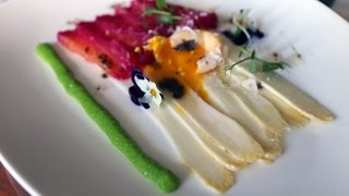 Asperge recept in riesling gemarineerde asperges met gerookte zalm [upl. by Airamzul]