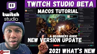 Twitch Studio Beta Tutorial  NEW 2021  BEGINNERS GUIDE  CRAYTON TV [upl. by Sage12]