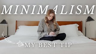 My BEST Decluttering  Minimalism Strategy [upl. by Elli]