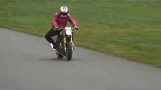 World first ride of the new Norton Commando 961 [upl. by Ytteb]