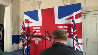 🚨 LIVE Nigel Farage’s BIG Immigration Announcement In Dover [upl. by Anerres]