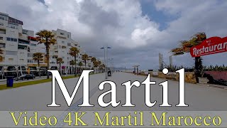 Martil  maroc  morocco  City of Martil  video 4K  walking  مدينة مرتيل  Virtual tours [upl. by Lanaj40]