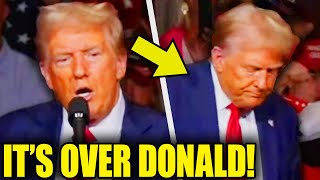 Visibly SHAKEN Trump ADMITS DEFEAT As Speech IMPLODES [upl. by Kcire369]