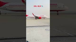 Delhi to Bangalore VTRTZ AIR INDIA 🇮🇳 [upl. by Htebirol]