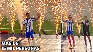 ¡BIENVENIDA A LO GRANDE La IMPERDIBLE presentación de Sergio Canales en el Estadio BBVA [upl. by Fischer]