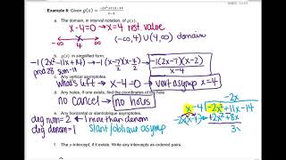 Graphing a Rational Function with a SlantOblique Asymptote [upl. by Homere196]