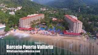 Aerial Views of Mismaloya Beach amp Barcelo Resort Puerto Vallarta [upl. by Llevrac]