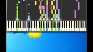 Boyzone Words Piano tutorial by Synthesia [upl. by Hannahs]