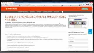 Progress DataDirect for ODBC for MongoDB Driver Release 8 Tutorial [upl. by Kohl]