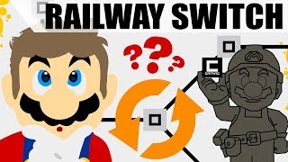 How to Recreate Railway Switches in Super Mario Maker [upl. by Gschu315]