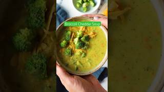 Broccoli Cheddar Soup 🥦🧀 [upl. by Rossuck]