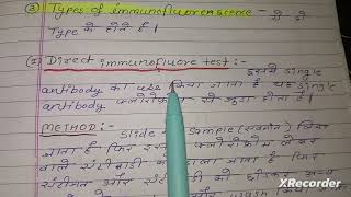 Immunofluorescence full notes in hindi  msc zoology notes in hindi [upl. by Ecurb]