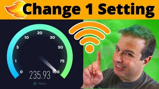 How to make your Internet speed faster with 1 simple setting New Method [upl. by Anirbes407]