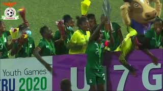 Some Best Moments From the Zambia U17 Girls COSAFA Triumph [upl. by Ailahs]