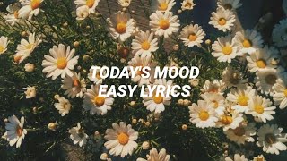 Todays Mood • Cheeze • EASY LYRICS [upl. by Polloch202]