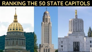 Ranking the 50 State Capitols [upl. by Kciredec]