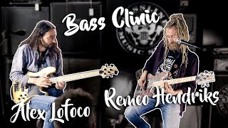 Remco Hendriks amp Alex Lofoco Bass Clinic [upl. by Ferdinande108]