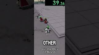 TSB ONE KILL SPEEDRUN roblox tsb tsb thestrongestbattlegrounds gaming shorts [upl. by Yedarb]