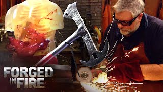 Crafting LEGENDARY Blades and EPIC Swords 3 Hour Marathon  Forged in Fire [upl. by Sokcin]