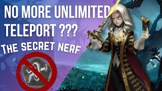 NO MORE UNLIMITED TELEPORT  NETEASE KILLED JOSEPH identityv idv photographer [upl. by Gorrian535]