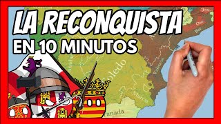 ✅ La RECONQUISTA de la PENÍNSULA IBÉRICA en 11 minutos  Resumen fácil y divertido [upl. by Gardie]