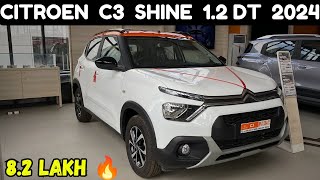 Citroen c3 2024  Citroen c3 shine DT MT 2024  82 lakh🔥 citroen citroënc3 cars c3 suv [upl. by Haneen901]