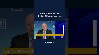 GM CFO on losses in the Chinese market [upl. by Inahet599]