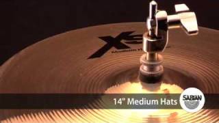 SABIANs Xs20 14quot Medium Hats [upl. by Nerreg33]