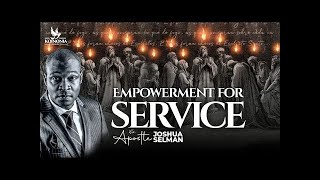 EMPOWERMENT FOR SERVICE FGBMFI 2023 WORLD CONVENTION ACCRA GHANA APOSTLE JOSHUA SELMAN [upl. by Odnarb]