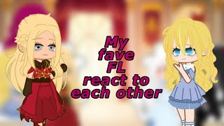 My Favorite Female Leads React To Each Other part 17  Introduction  Ako [upl. by Assirrak]