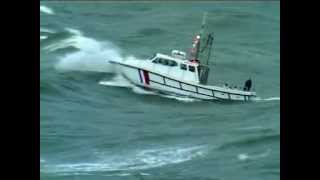 Rough weather testing of the Wildcat 40 Jeanne Baret in big swells off Cork Ireland [upl. by Flemings36]